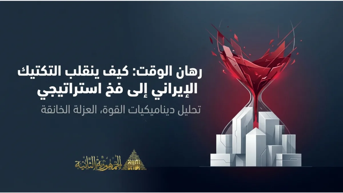 رهان الوقت.. كيف ينقلب التطتيك الإيراني إلى فخ استراتيجي