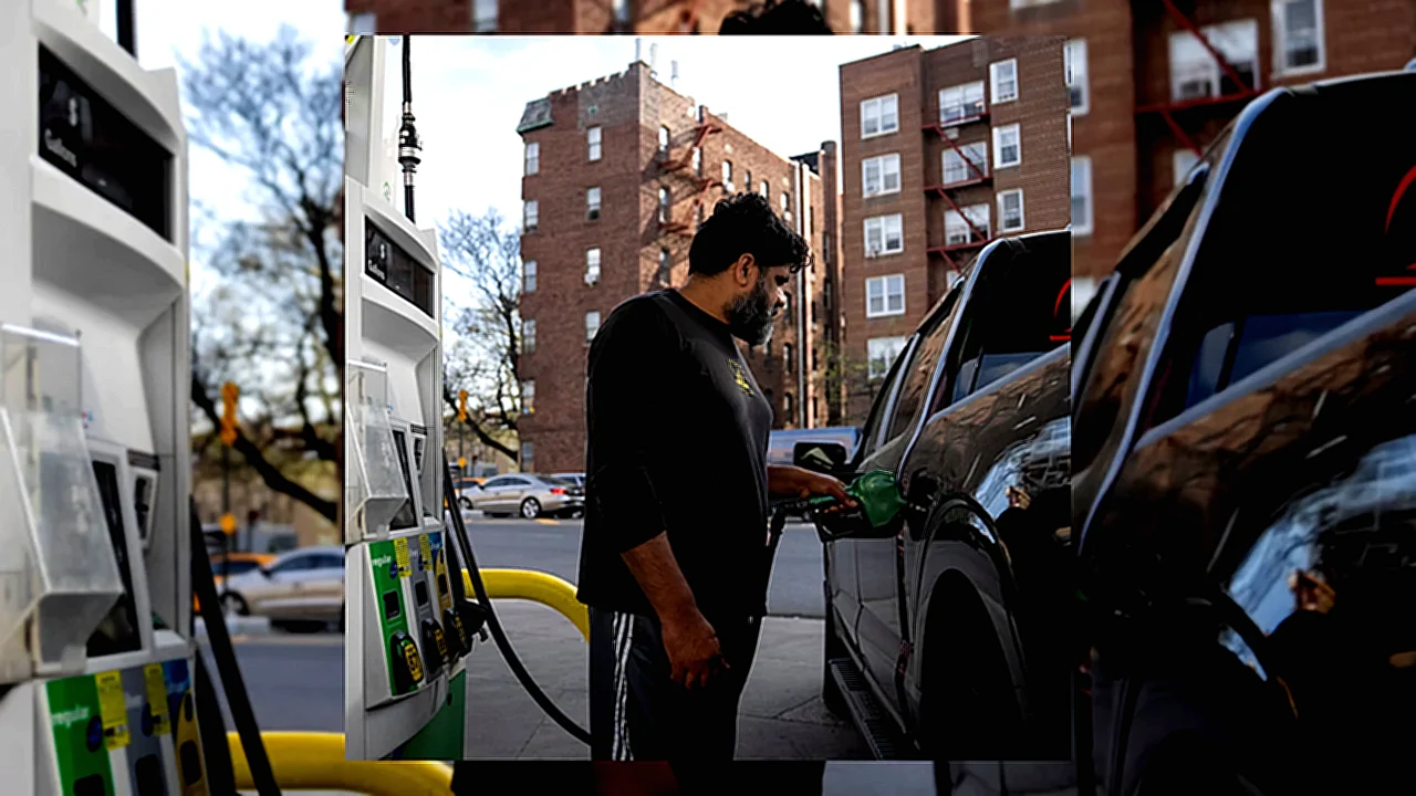 أسعار الغاز الولايات محطة وقود في الولايات المتحدة تعرض