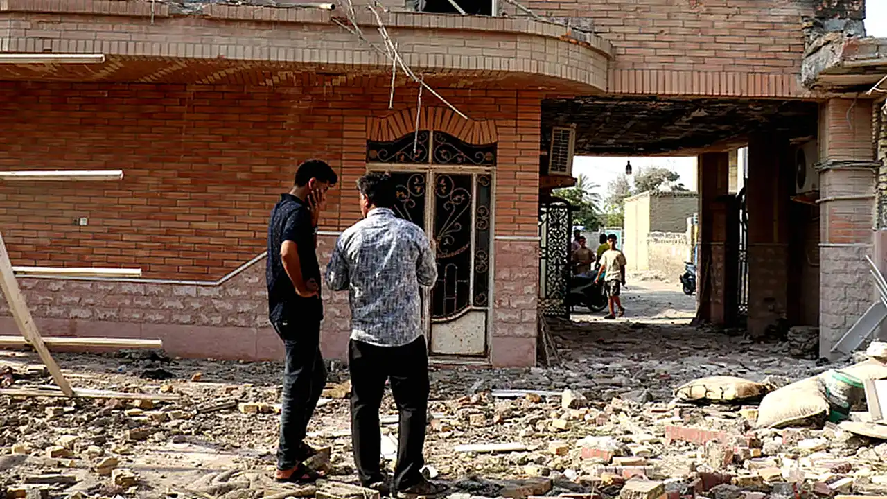 إيران تطلب الأمم غارة أمريكية - صورة رمزية لغارة جوية