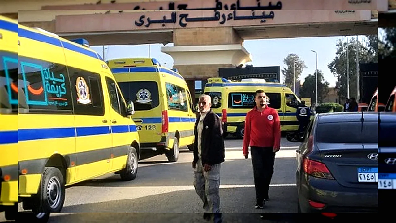 استئناف دخول شاحنات المساعدات واستقبال الأفراد من معبر رفح البري