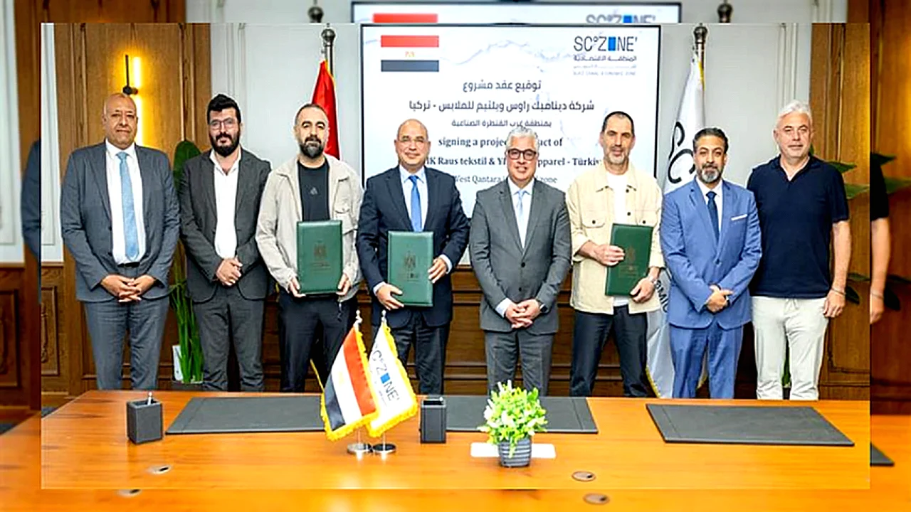 استثمارات تركية جديدة بالقنطرة مراسم توقيع عقد إنشاء مصنع