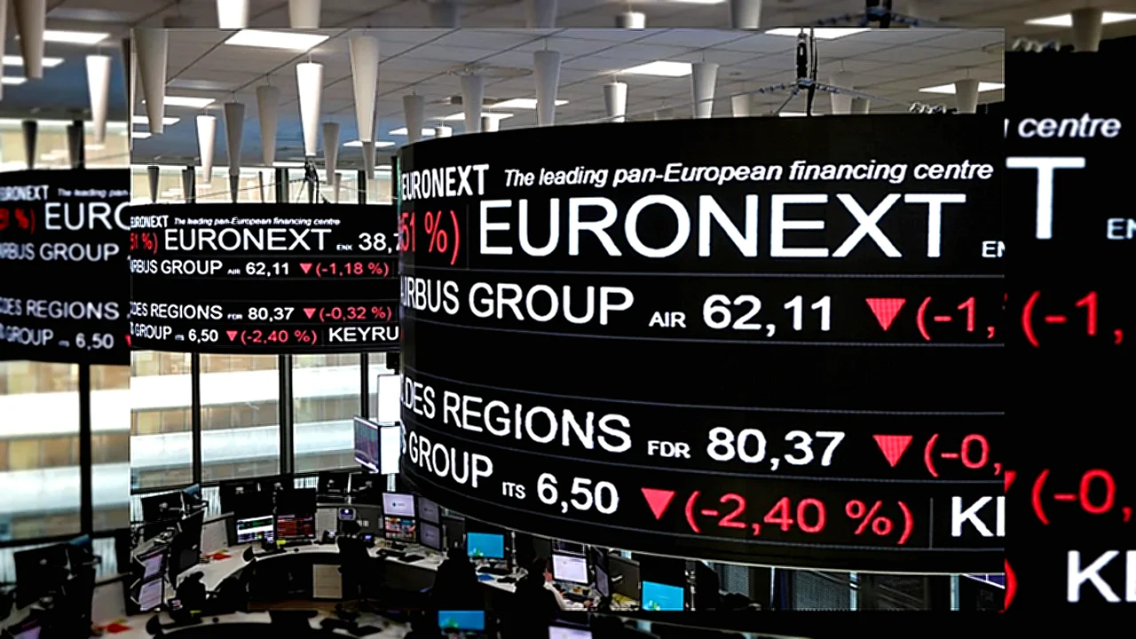 الأسهم الأوروبية تغلق مؤشرات الأسهم الأوروبية تنخفض على