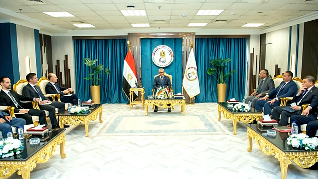 الإنتاج الحربي لقاء وزير وسفير بلغاريا لبحث التعاون الصناعي