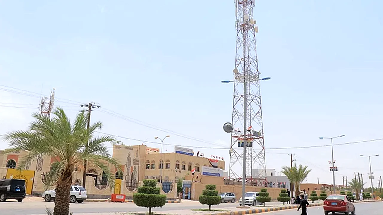 الجيش اليمني صورة لمدينة مأرب اليمنية التي أعلن استهدافها