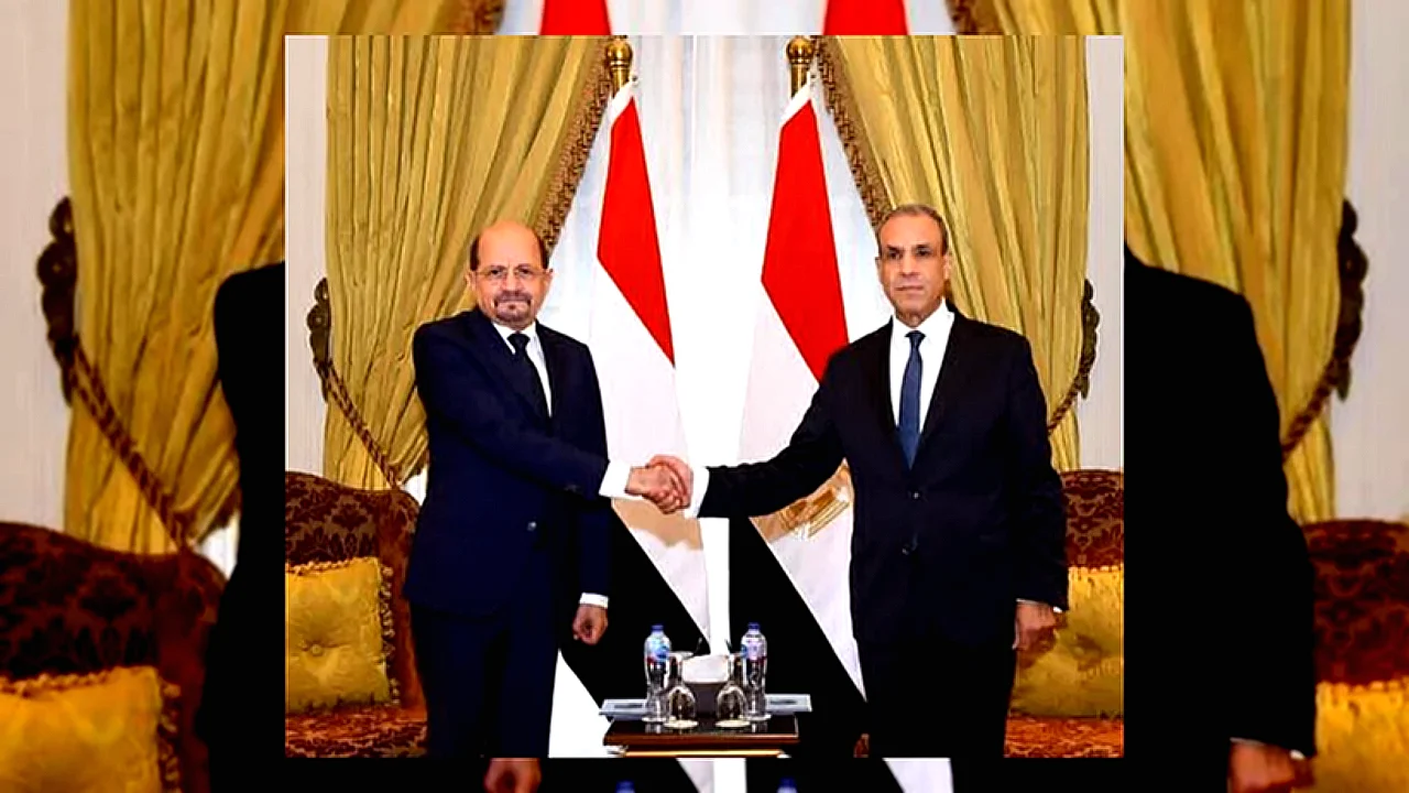 الخارجية يترأس مع وزير الخارجية المصري ونظيره اليمني خلال