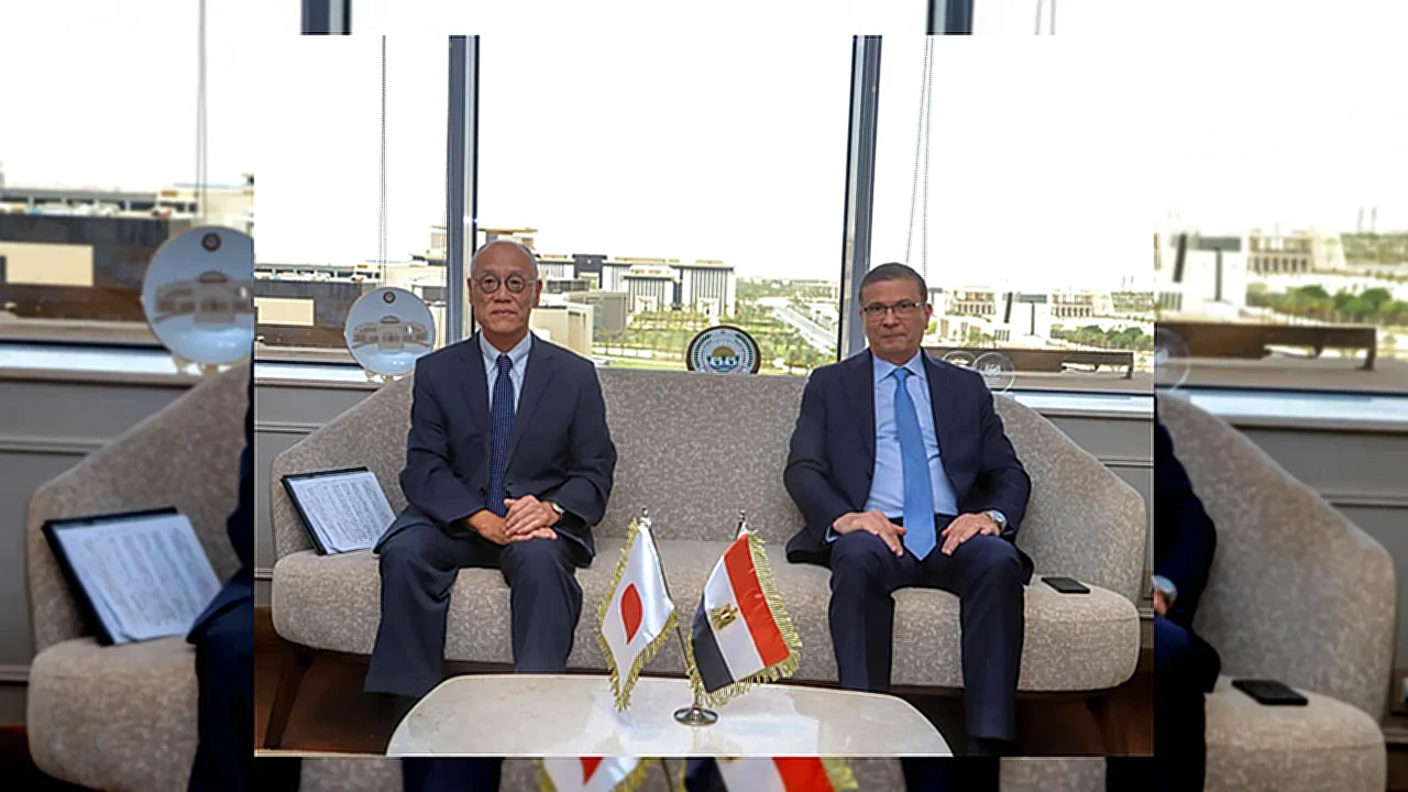 الزراعة يبحث مع وزير الزراعة المصري يلتقي سفير اليابان