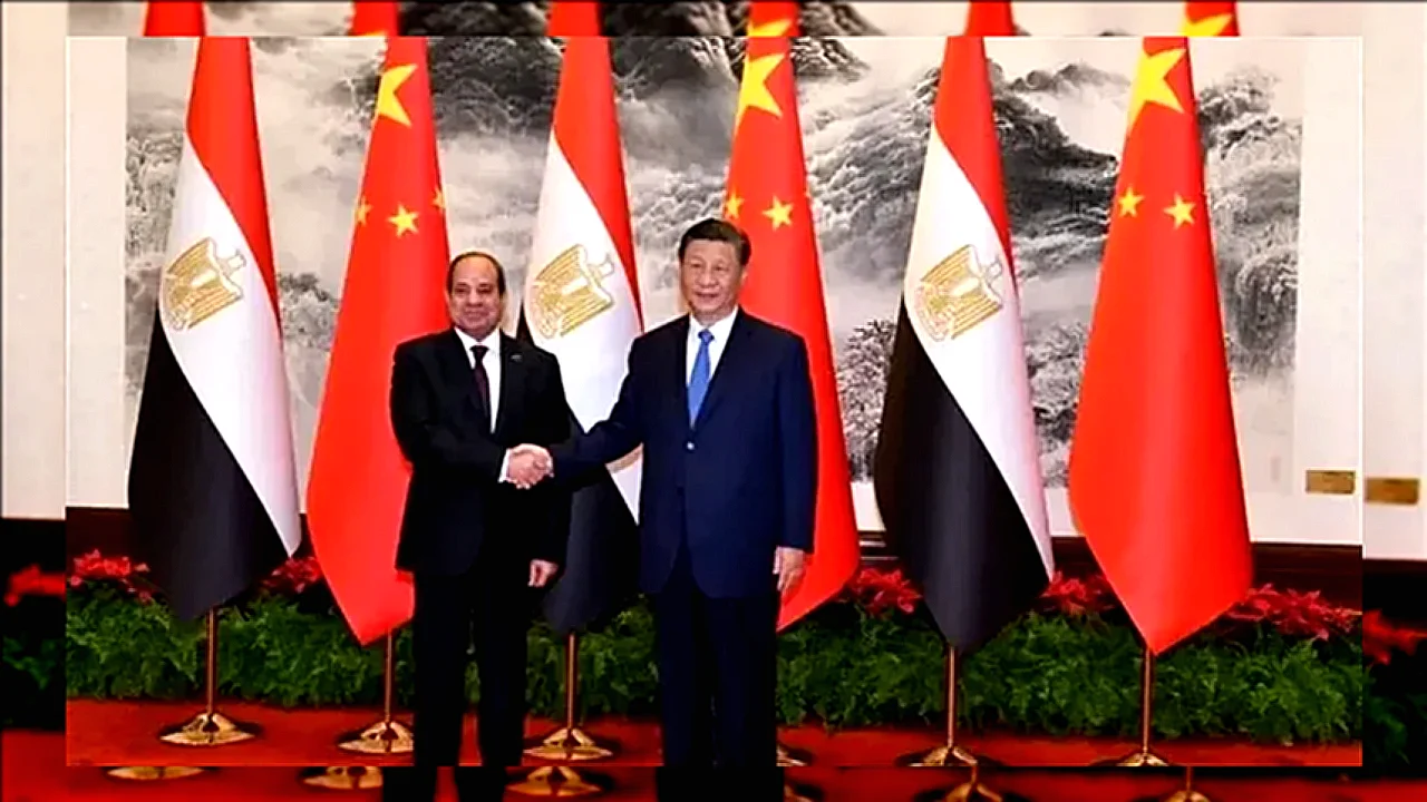 القمة المصرية الصينية قمة تجمع الرئيس السيسي والرئيس