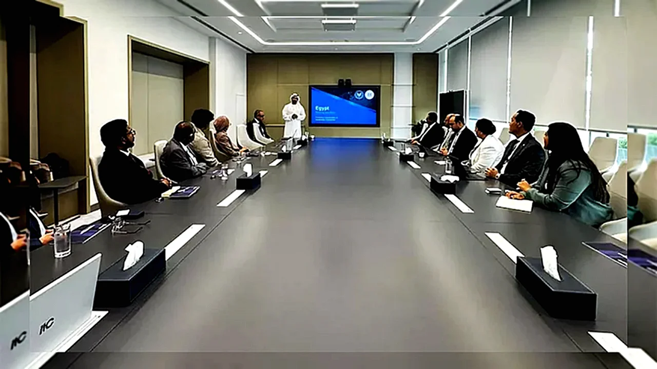 بنك الإمارات دبي مباحثات رسمية لبحث فرص الاستثمار في مصر