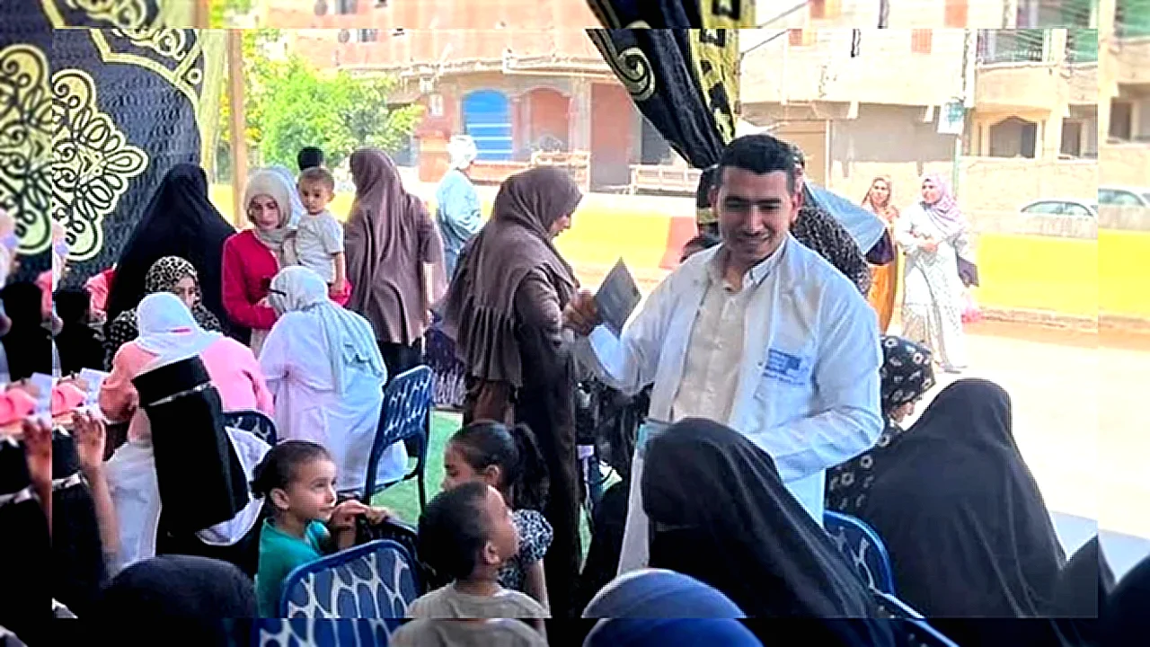 بنك الشفاء المصري قوافل طبية تقدم خدمات صحية مجانية في