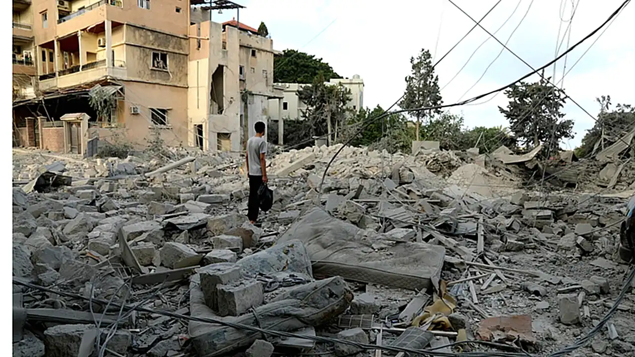 ترامب يحث نتنياهو ترامب ونتنياهو خلال لقاء رسمي، في سياق