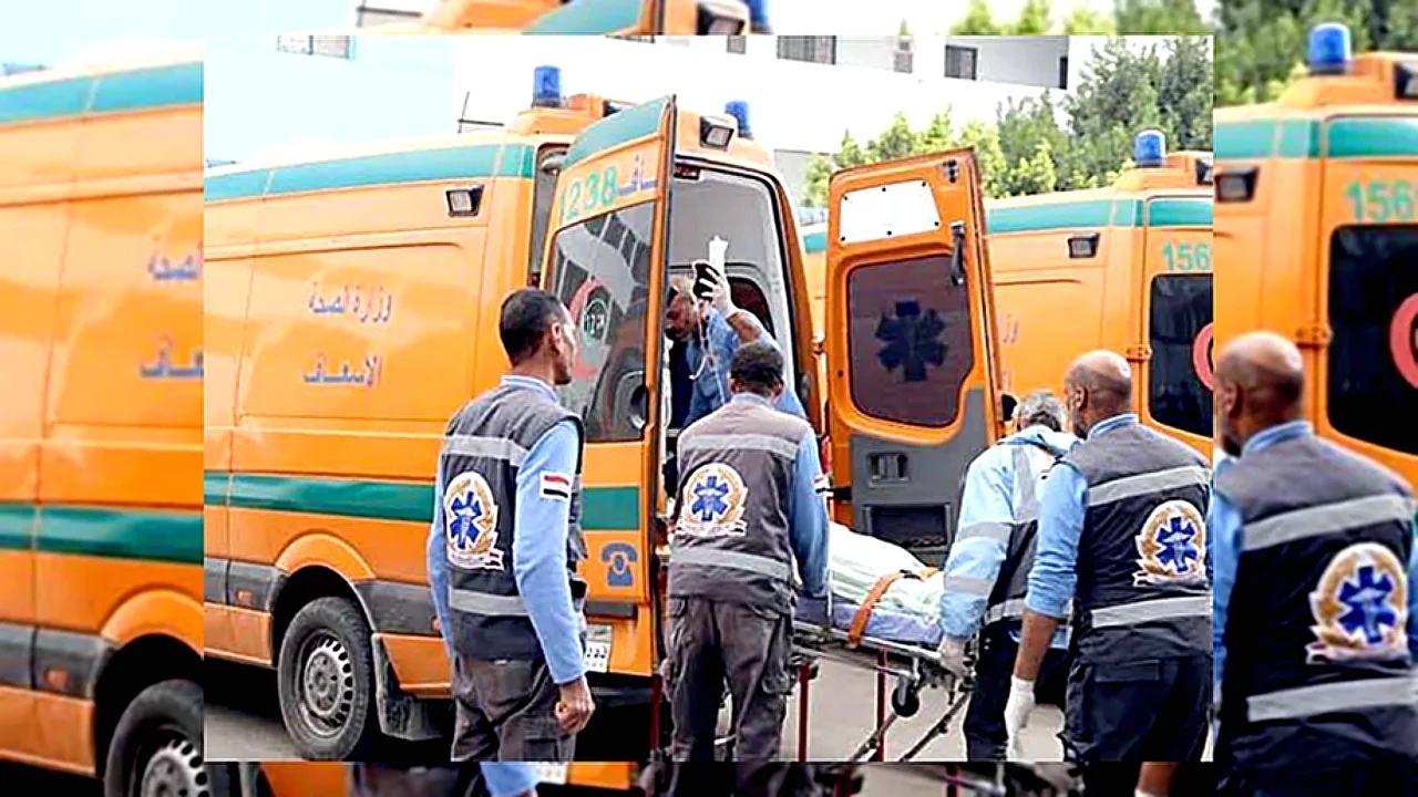 مصرع 6 وإصابة 9 في تصادم سيارتي نقل بطريق توشكى بأسوان