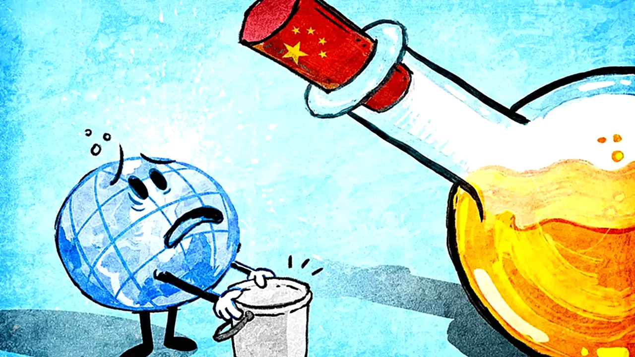 تقارير عن حظر صورة تعبيرية لشحنة كيميائية في ميناء، تتعلق