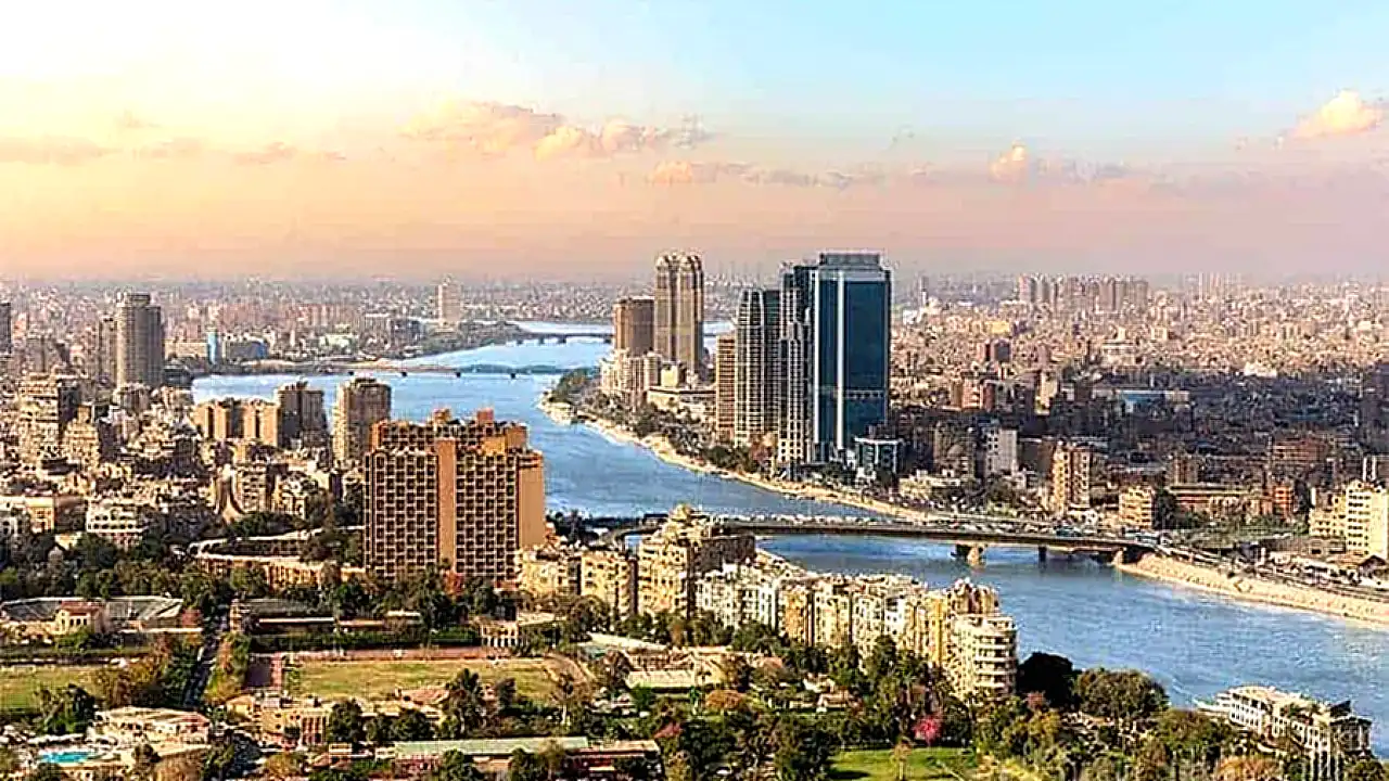 توقعات التضخم في رسم بياني يوضح مصر