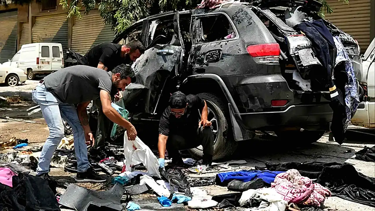 جنوب لبنان قصف إسرائيلي لبنان - قصف إسرائيلي في يقتل 4 أشخاص