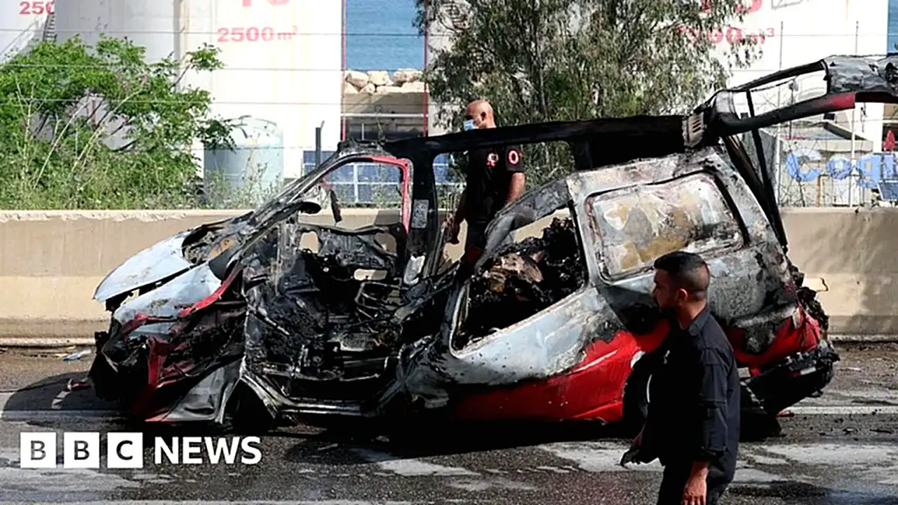 جنوب لبنان تقتل شخصا جنوب - مشاهد دمار في بعد تسببت بمقتل