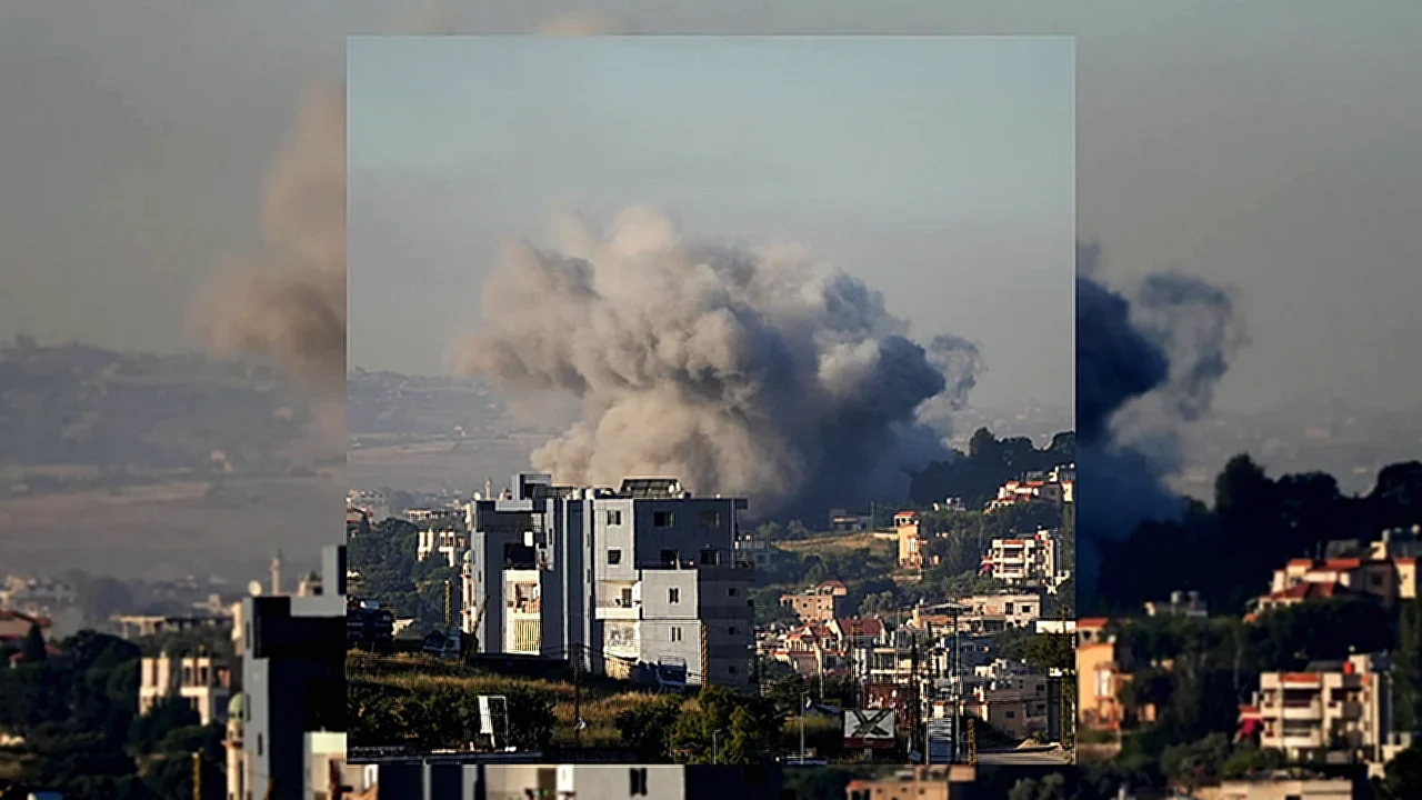 حزب الله مشهد قتالي في جنوب لبنان خلال مواجهات بين إسرائيل