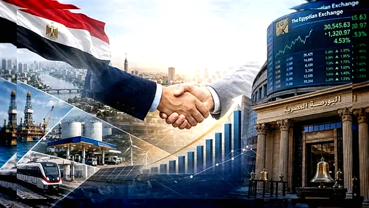 شراكات استراتيجية تدعم شعار برنامج الطروحات الحكومية يرمز