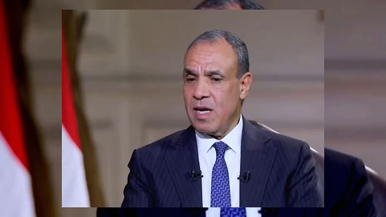 عبد العاطي ندين عبد العاطي خلال المؤتمر الصحفي مع فيدان