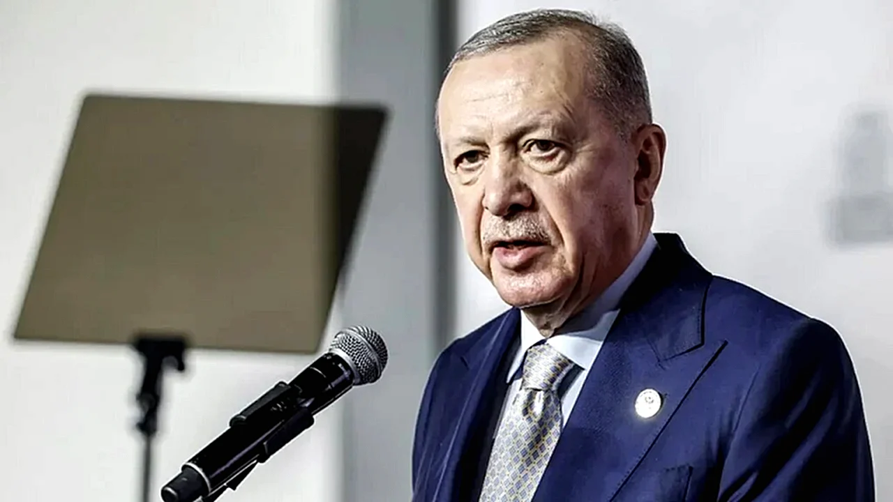 عضو كنيست إسرائيلي رئيس تركيا رجب طيب أردوغان في مؤتمر