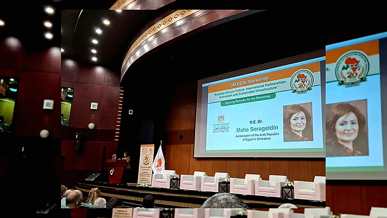 فرص واعدة لشركات مها سراج الدين تتحدث عن المقاولات المصرية