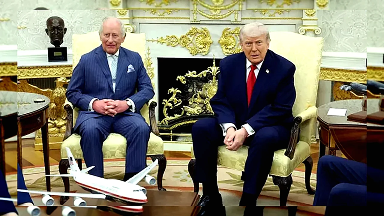 كيف رد ملك الملك تشارلز الثالث ودونالد ترامب خلال عشاء