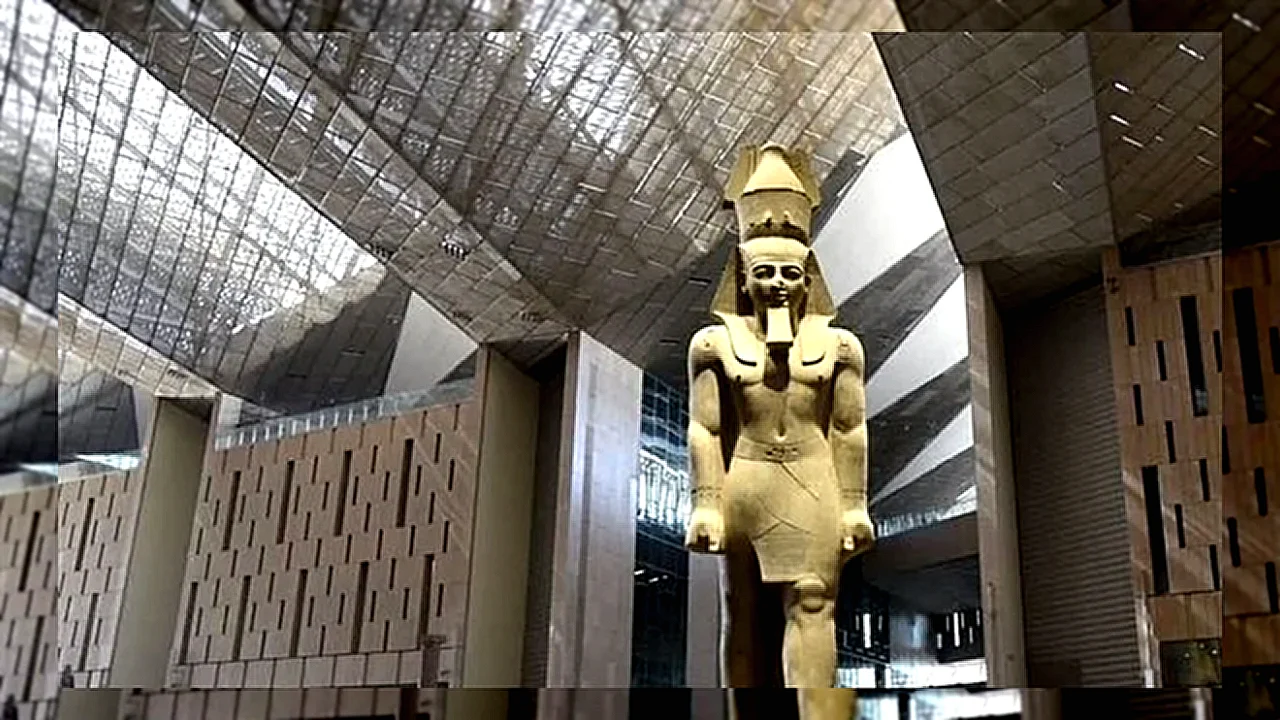 مؤسسة مذهلة تعيد واجهة المتحف المصري الكبير في مصر