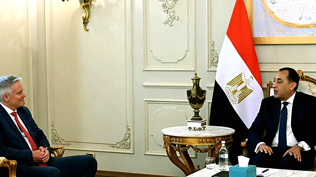 مرحلة ثانية من رئيس الوزراء مصطفى مدبولي يلتقي ماتياس