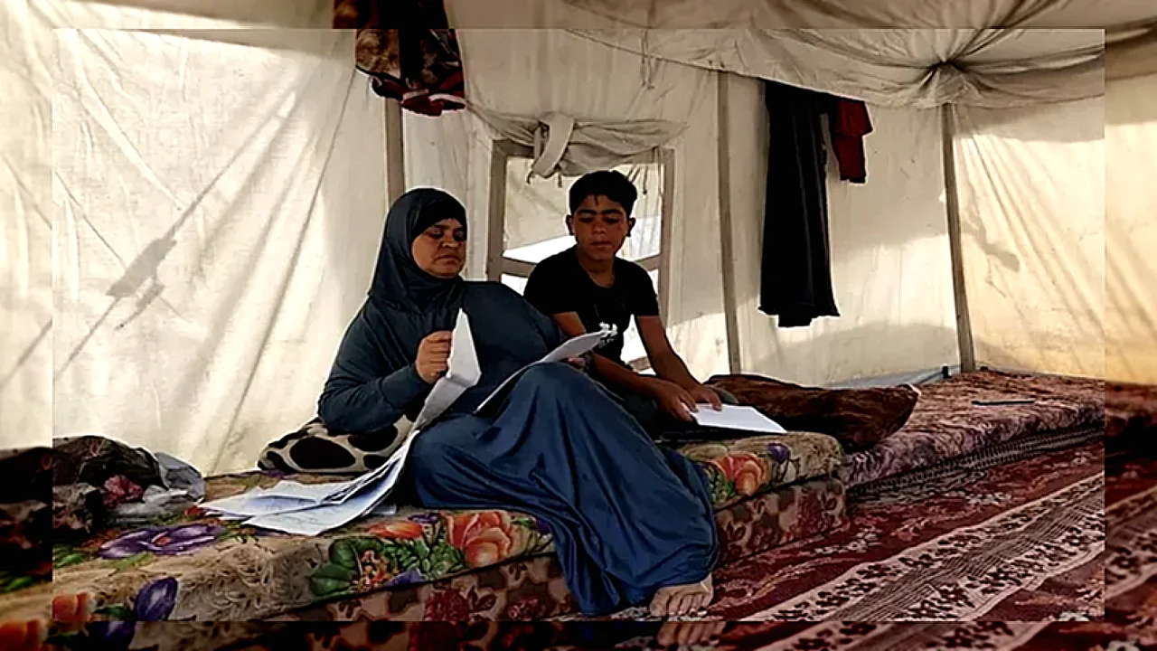 مرضى السرطان بغزة مرضى السرطان في غزة يتلقون رعاية طبية