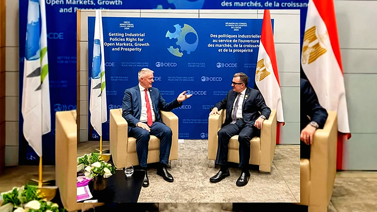 مصر تبحث مع وزير التخطيط المصري يلتقي الأمين العام لمنظمة