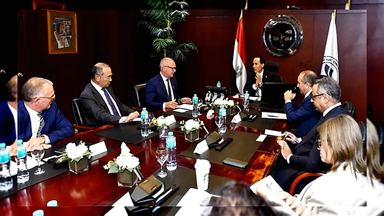 مصر تضم أكثر استثمارات ألمانية - لقاء بين مسؤول مصري ورجل