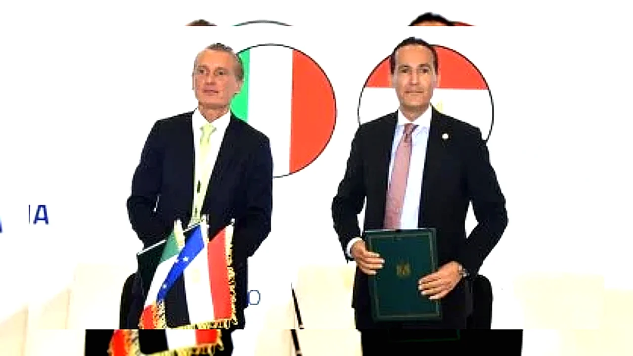مصر وإيطاليا أمام هيئة الاستثمار تبحث توسيع الشراكة