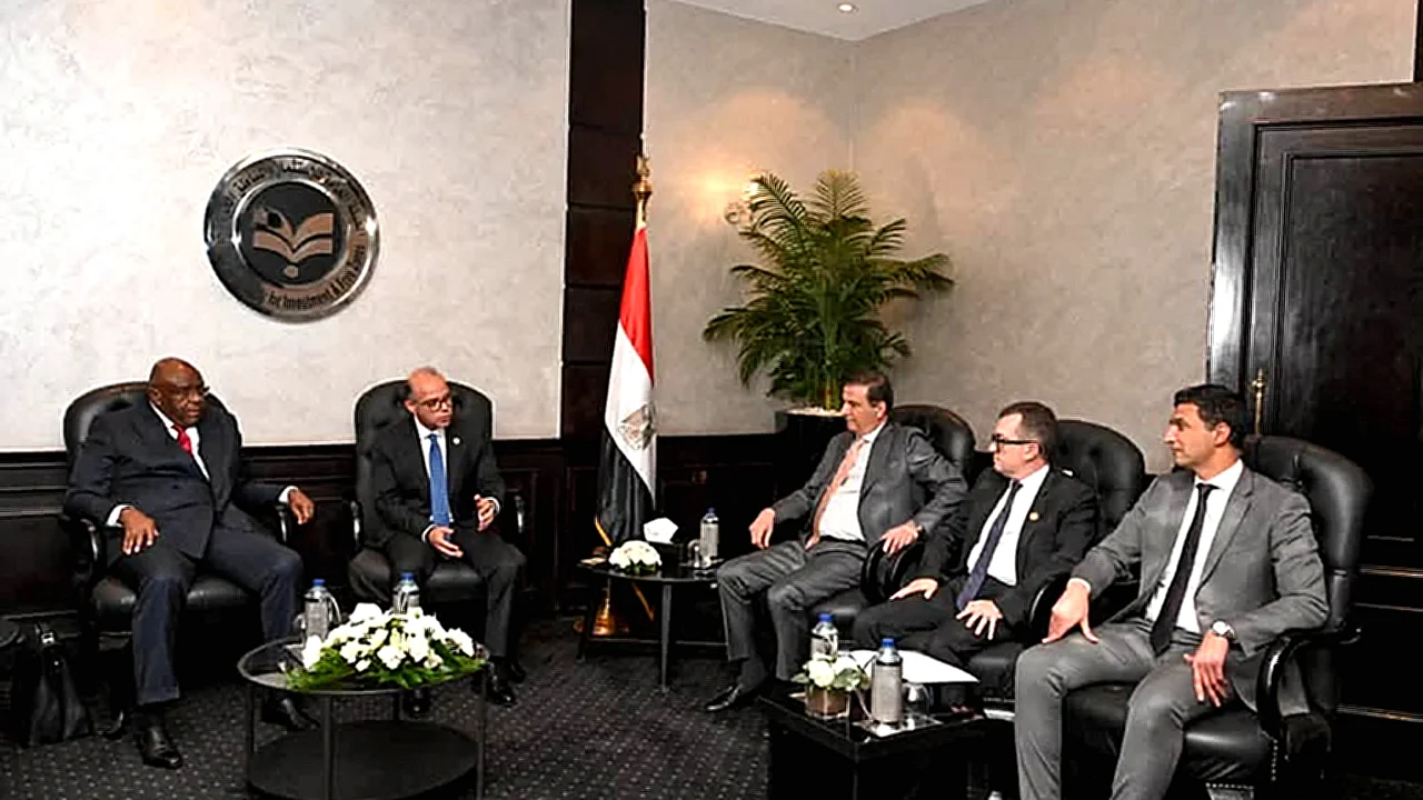 مصر والكونغو الديمقراطية اجتماع وزير الاستثمار المصري مع