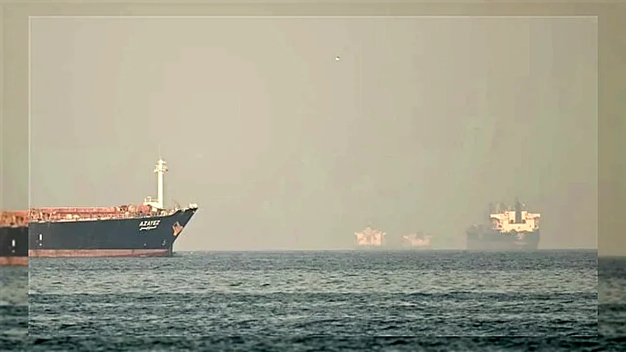 مضيق هرمز سفينة حربية في ضمن جهود مكافحة الألغام المزروعة