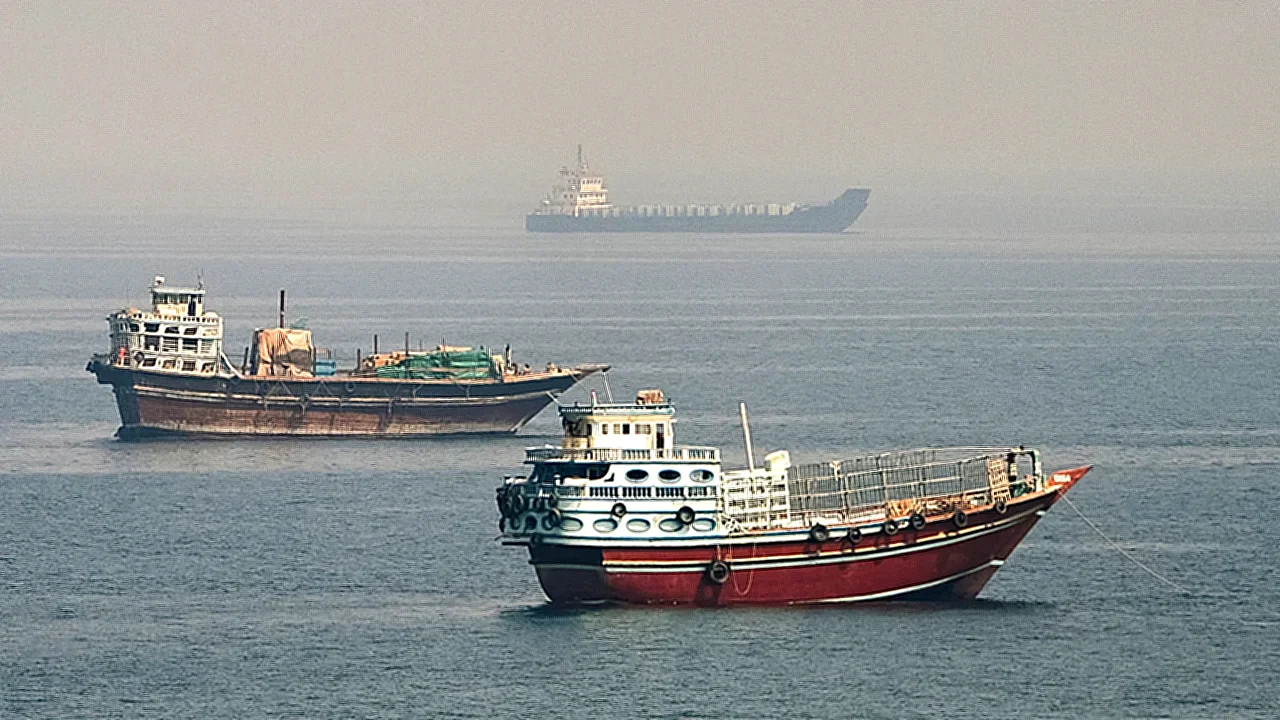 خريطة مضيق هرمز