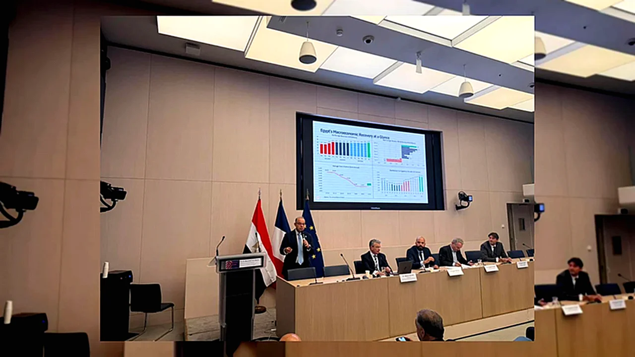 وزير الاستثمار يستعرض مؤشرات الاقتصاد المصري أمام 200 شركة فرنسية