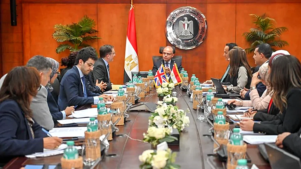 وزير الاستثمار يلتقي لقاء وزير الاستثمار المصري مع السفير