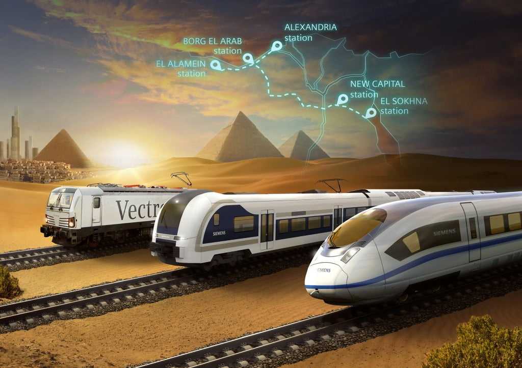 مصر تنفذ منظومة قطارات متكاملة لربط المحافظات