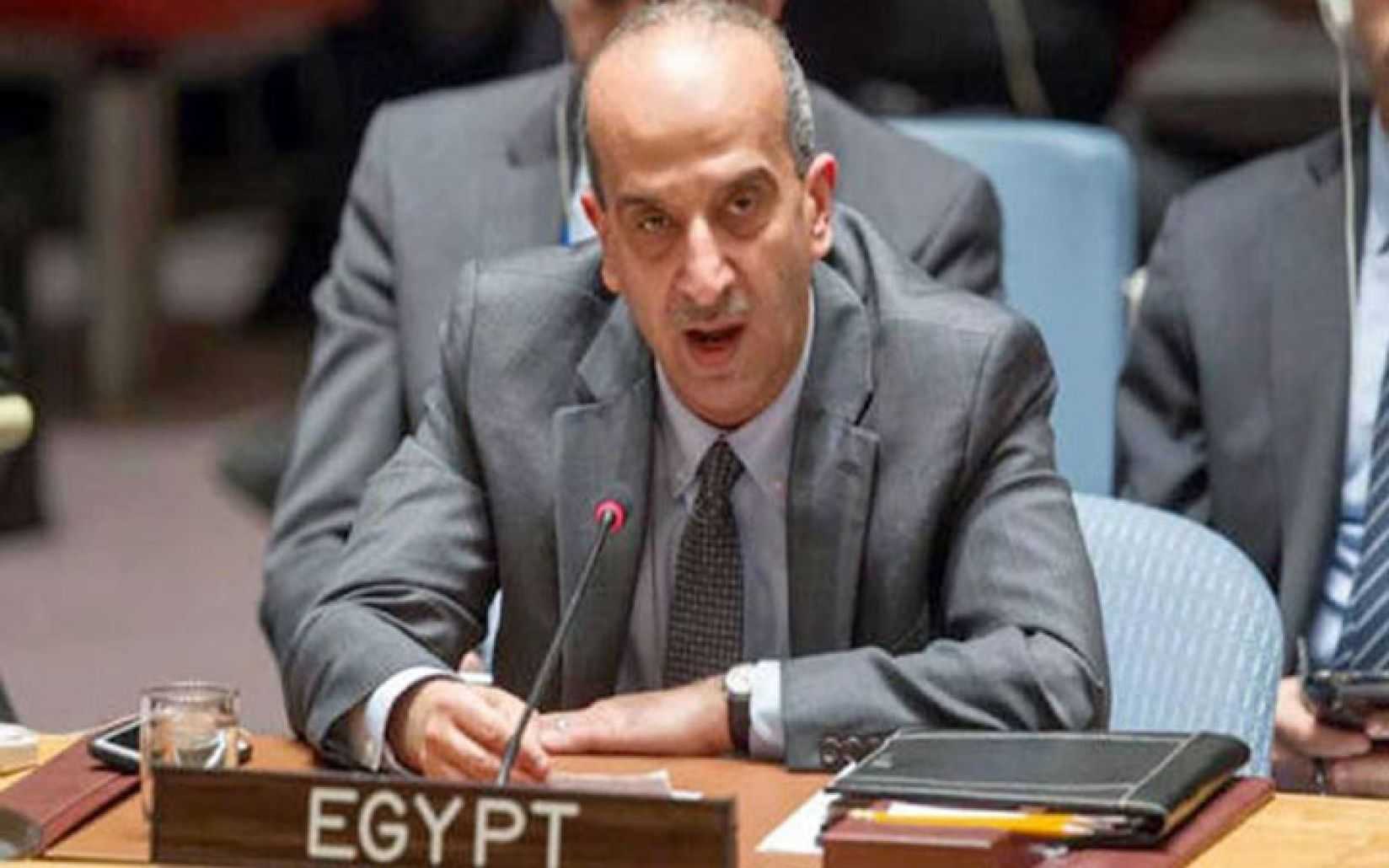 مندوب مصر بمجلس الأمن