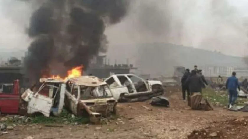 استشهاد 13 عسكريا سوريا في حادث إرهابي بالرقة