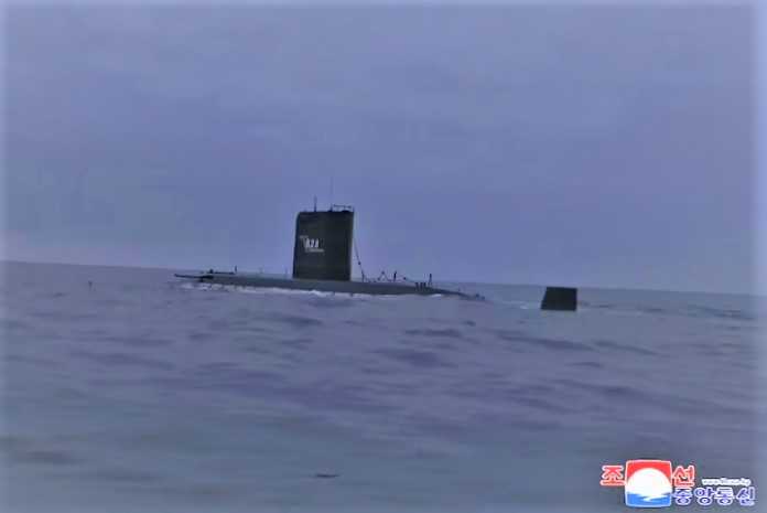 كوريا الشمالية تجري إختبارا على غواصة نووية مسيرة
