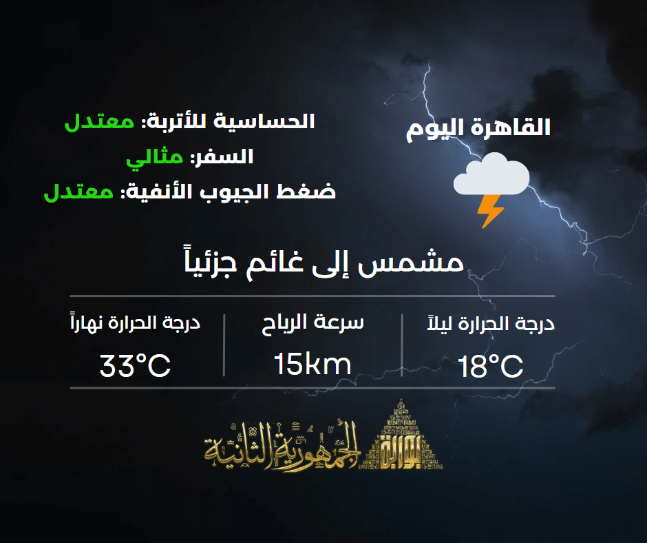 الطقس اليوم