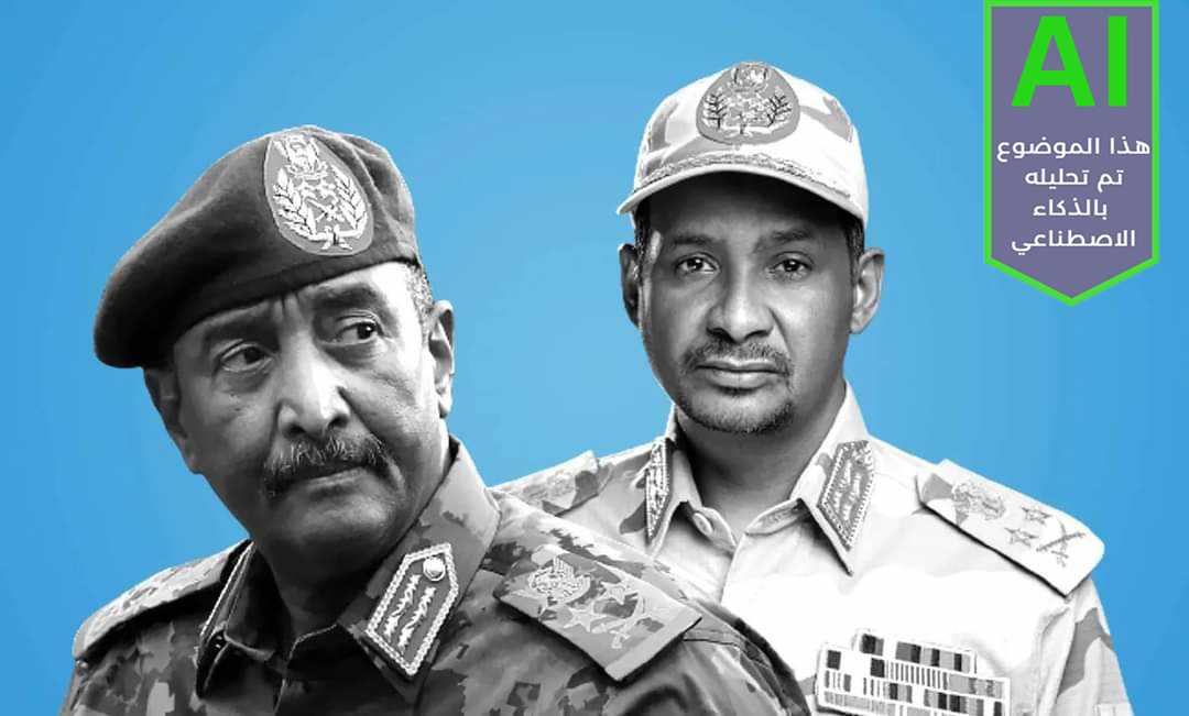 بوابة الجمهورية الثانية تحلل الصراع بين الجيش السوداني وقوات الدعم السريع بالذكاء الاصطناعي