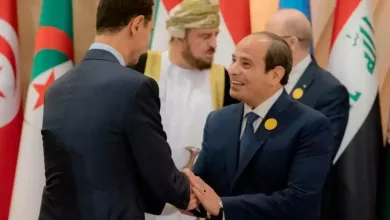 السيسي يهنئ بشار