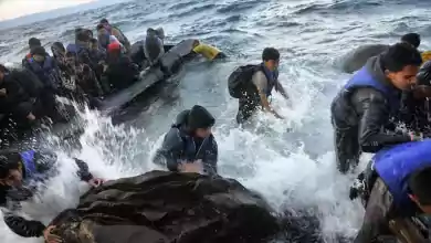 مركب المهاجرين الغارقين في اليونان
