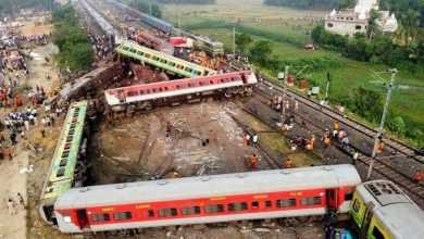 تصادم قطار الهند