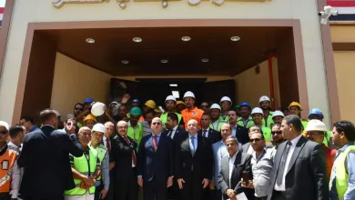 وزير الاسكان ومحافظ بني سويف يفتتحان معرض شباب مصر الجديد