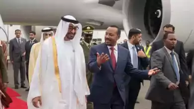 زيارة بن زايد لإثيوبيا