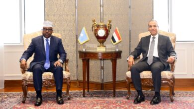 وزير الخارجية ونظيره الصومالي