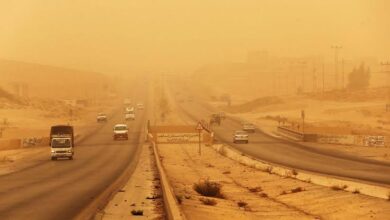 سوء الأحوال الجوية