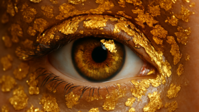 علاج شبكية العين بجزيئات الذهب